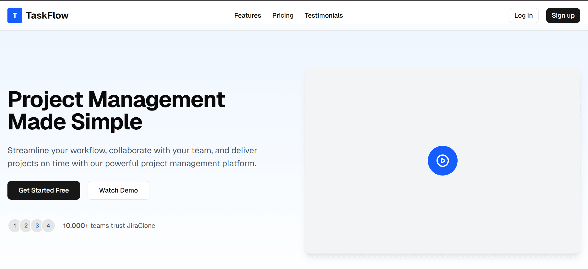 TaskFlow - Jira Clone